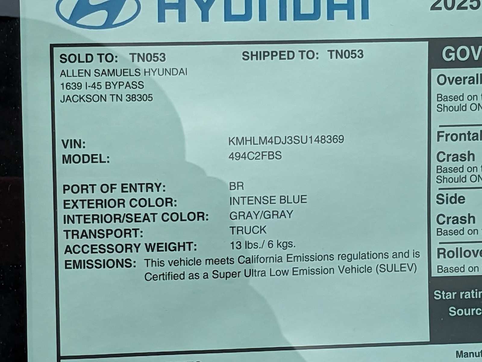 new 2025 Hyundai Elantra Hybrid car, priced at $26,431