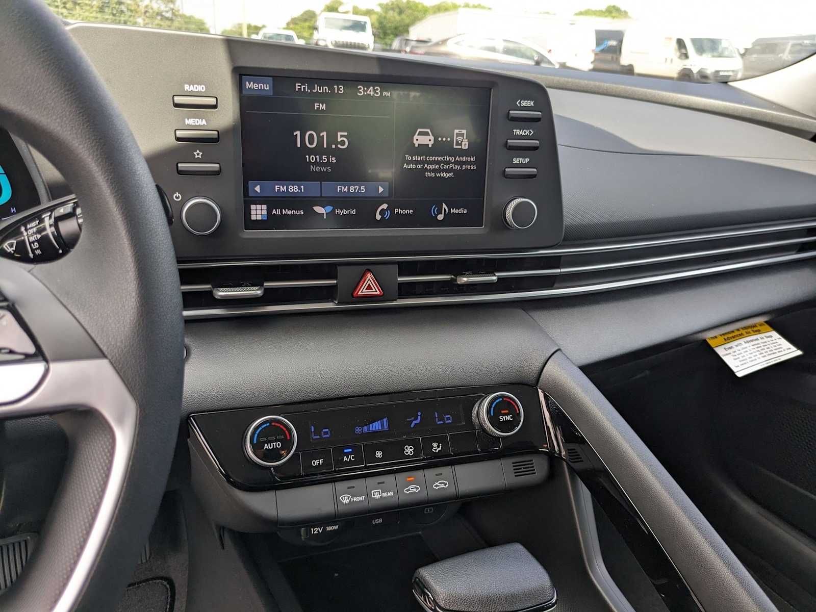 new 2025 Hyundai Elantra Hybrid car, priced at $26,431