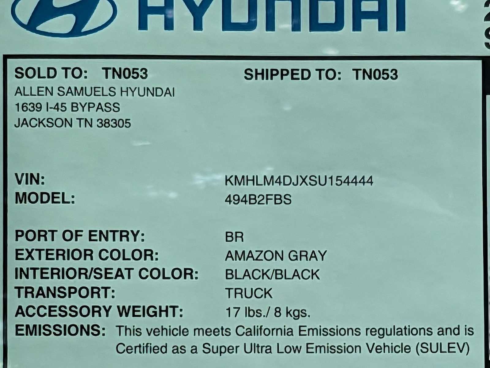 new 2025 Hyundai Elantra Hybrid car, priced at $29,205