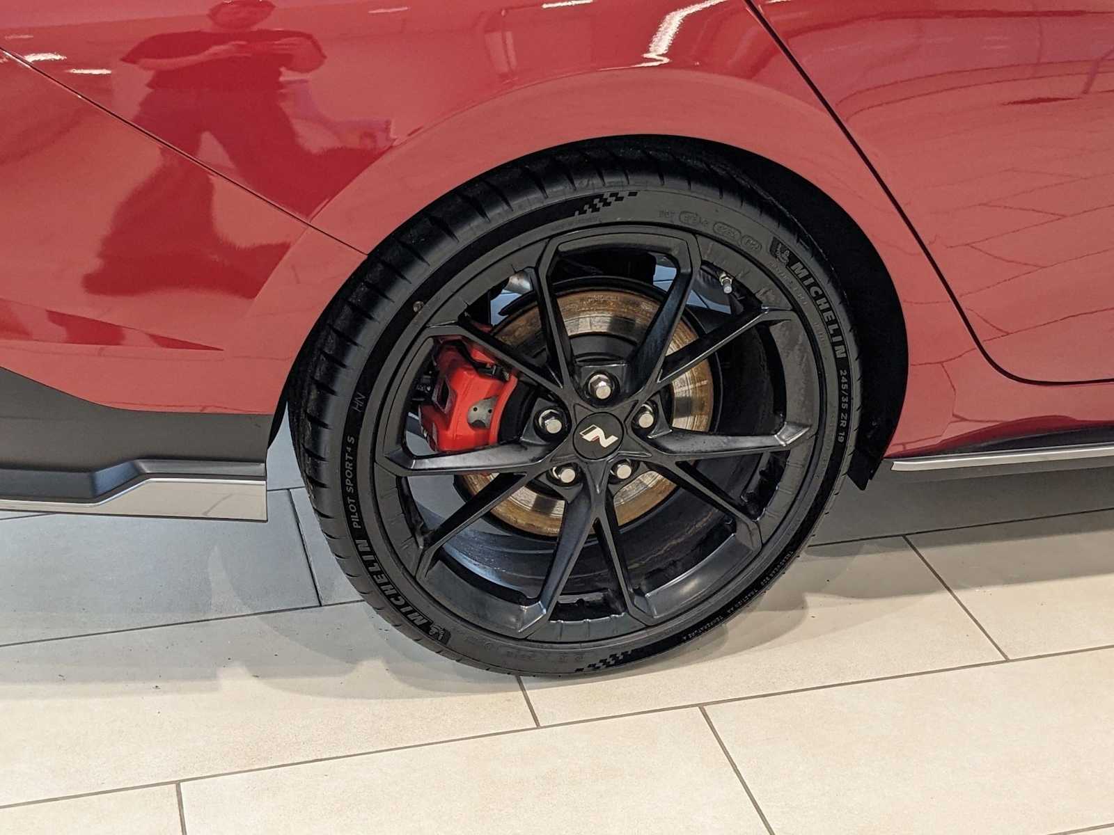 new 2025 Hyundai Elantra N car, priced at $37,760