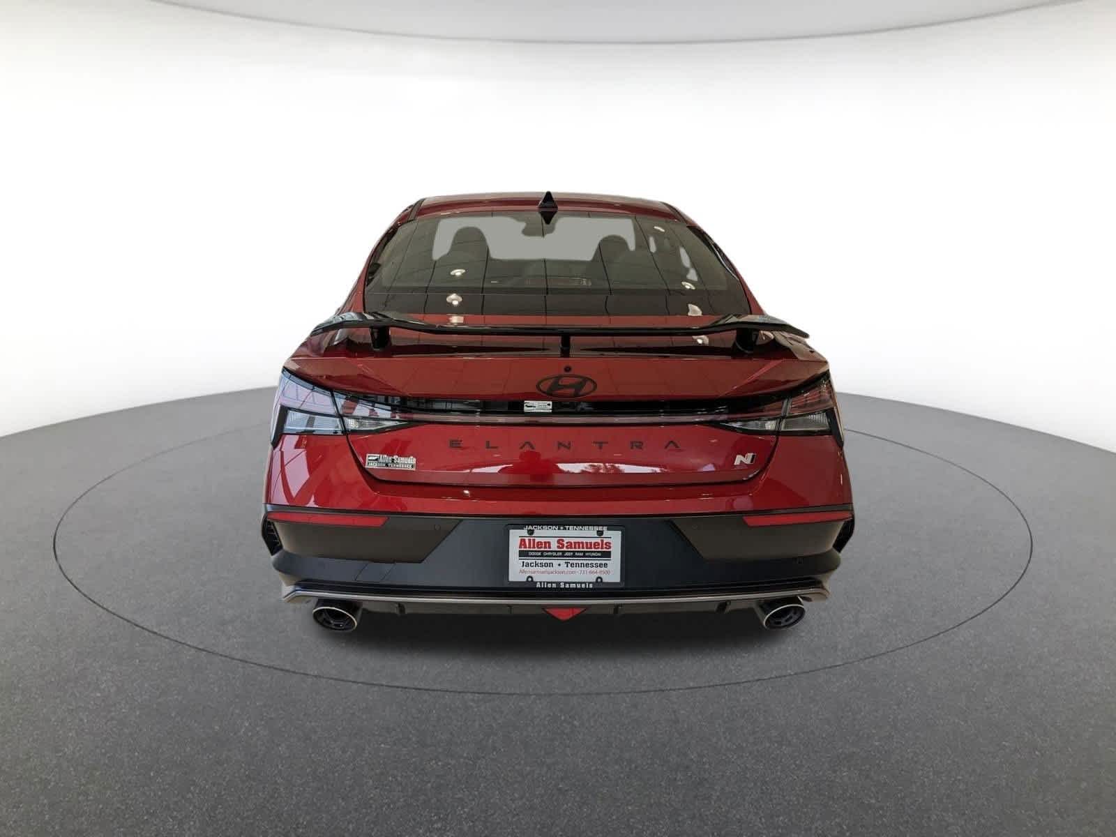 new 2025 Hyundai Elantra N car, priced at $37,760
