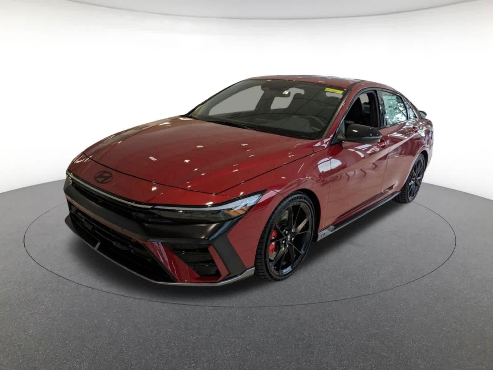 new 2025 Hyundai Elantra N car, priced at $37,760
