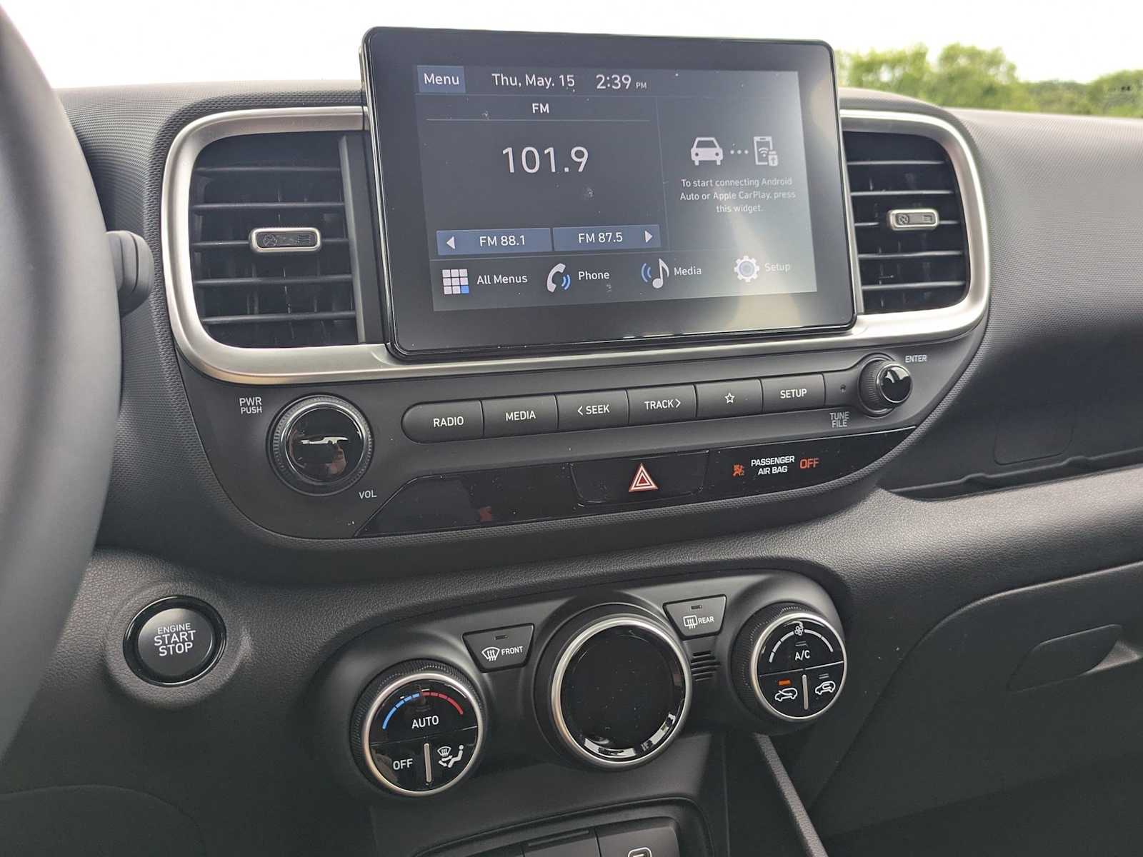 new 2025 Hyundai Venue car, priced at $24,335