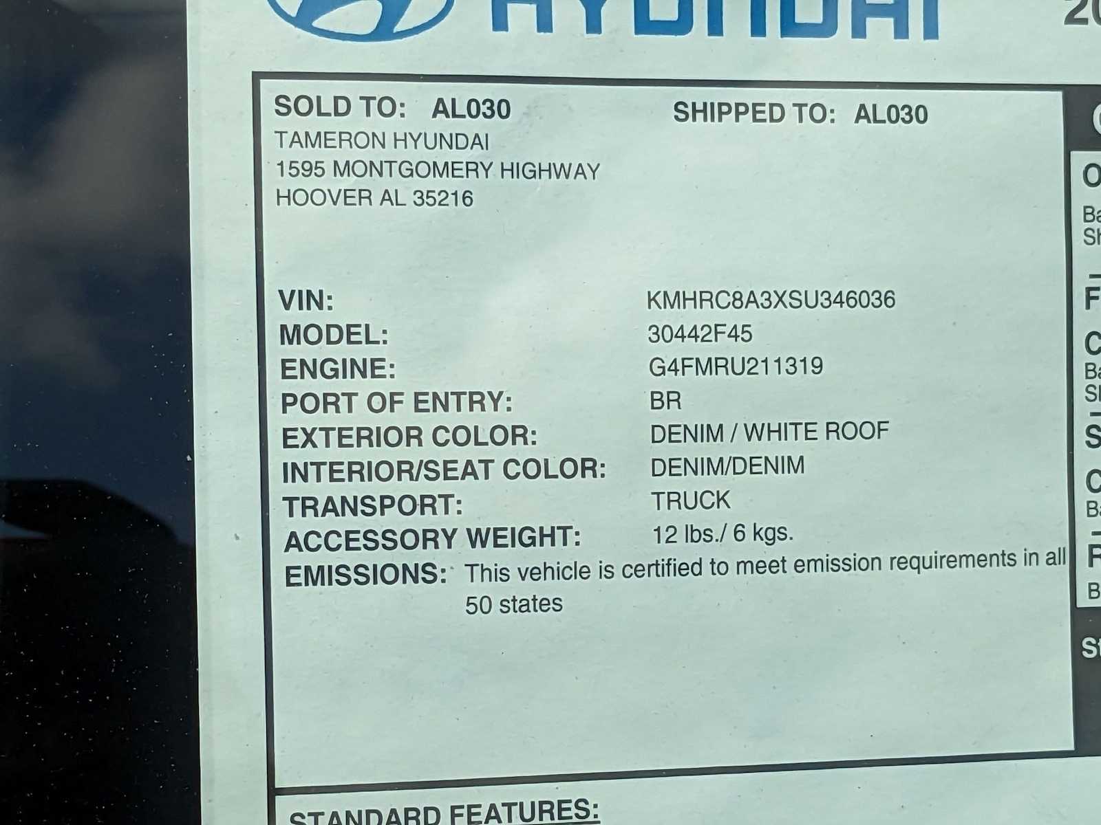new 2025 Hyundai Venue car, priced at $25,330