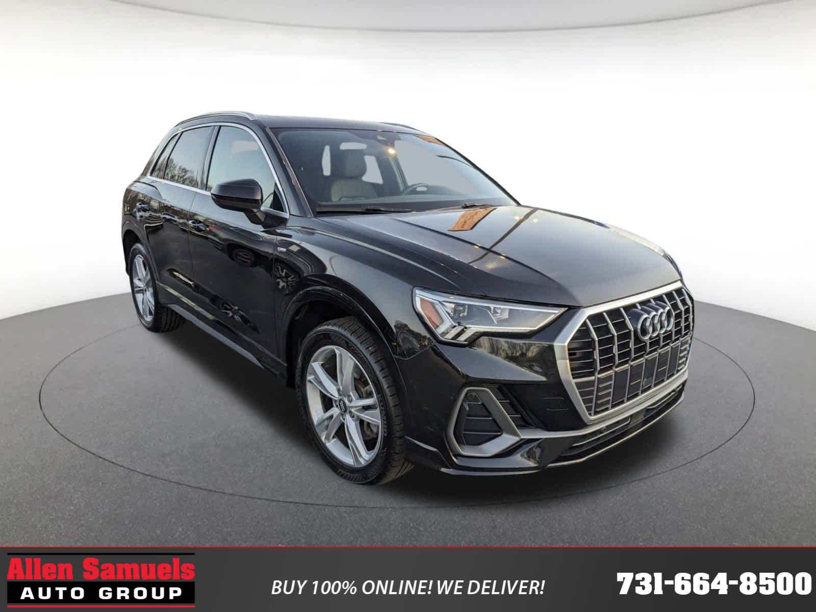 used 2020 Audi Q3 car, priced at $20,000