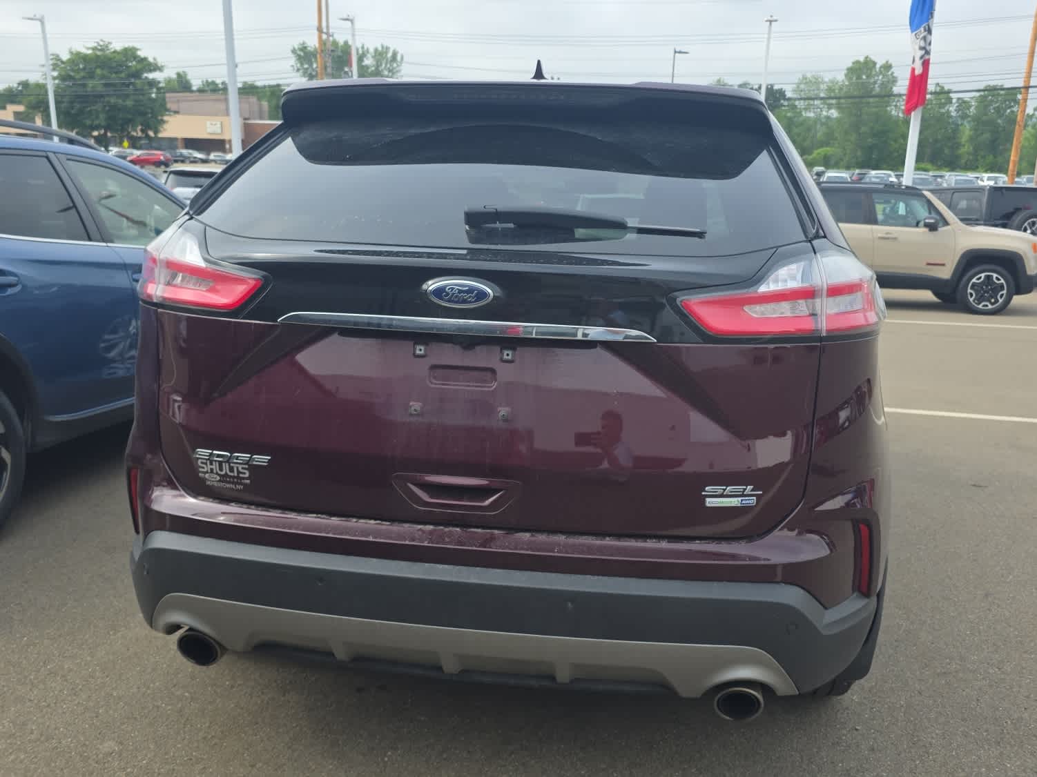 used 2020 Ford Edge car, priced at $21,900